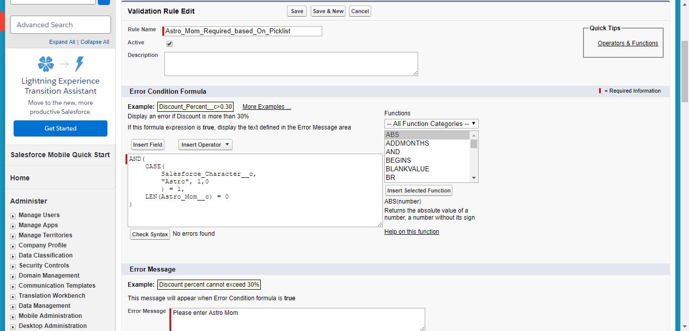 How To Use Picklist Field In Formula Salesforce - Einstein Hub ...